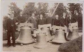  New Bells in churchyard